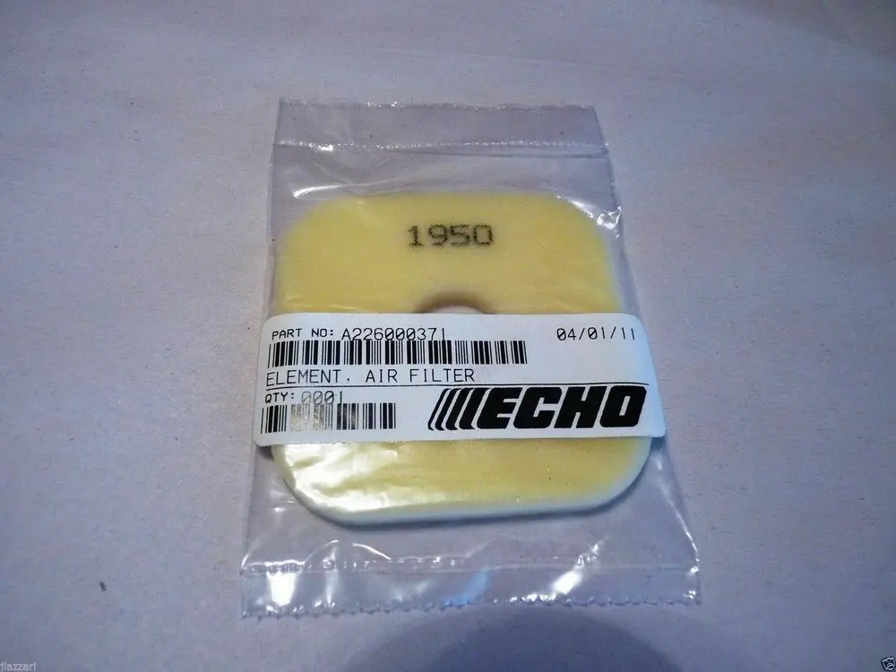 A226000371 (5 Pack) Genuine Echo / Shindaiwa Element, Air Filter 1
