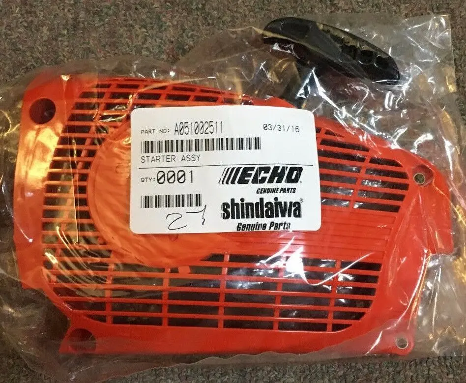 A051002511 Genuine Echo Recoil Starter Assembly Orange Cs-355T Shindaiwa 358T 1