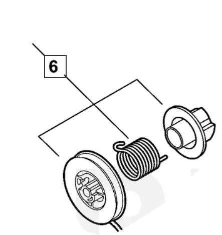 P021039550 Genuine Echo Part Reel Set Cs-310 Cs-470 Cs-400 Cs-370F Cs-400F 1