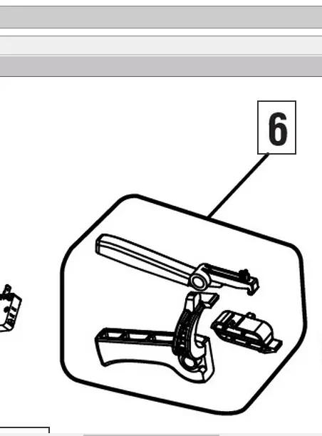 Genuine Echo 351052001 Genuine Trigger Assembly Kit Fit Homelite Ryobi 1