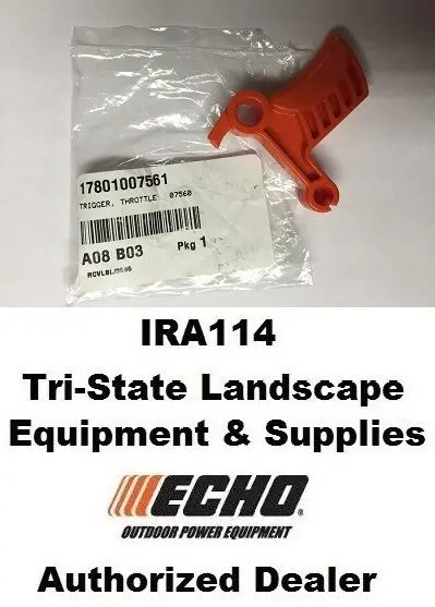 17801007561 Echo Throttle Trigger 17801007560 Pb-413, Pb-4600, Pb-500T, Pb-601 1