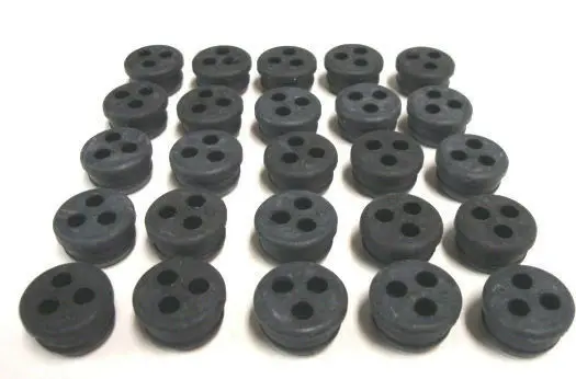 13211546730 (25)Pack Genuine Echo 3 Hole Fuel Line Grommet Srm-210 Srm-120I 1