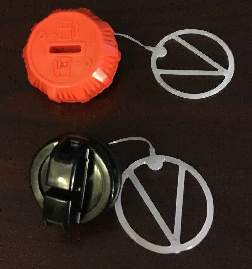 P021036960 + P021007630 Genuine Echo Cs-370 Cs-400 Gas And Oil Cap Set 1
