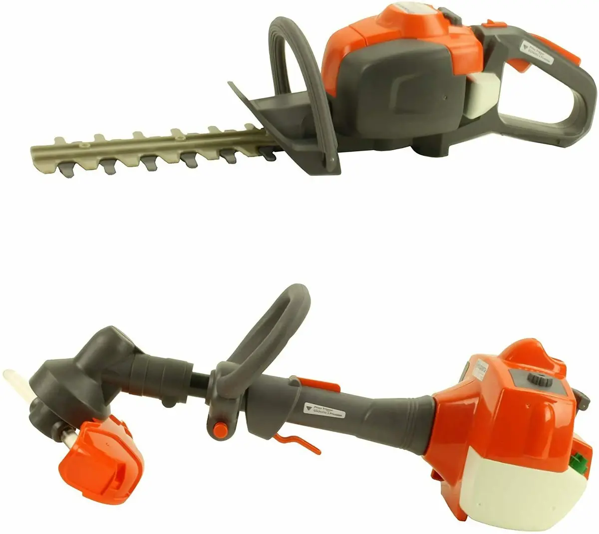 Husqvarna Kids Toy Battery Operated Hedge Trimmer & Husqvarna Toy Lawn Trimmer 1