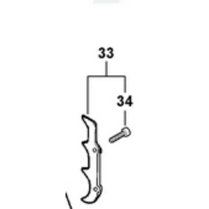 88020038330 Genuine Echo Oem / Shindaiwa  Bumper, Spike Kit 1