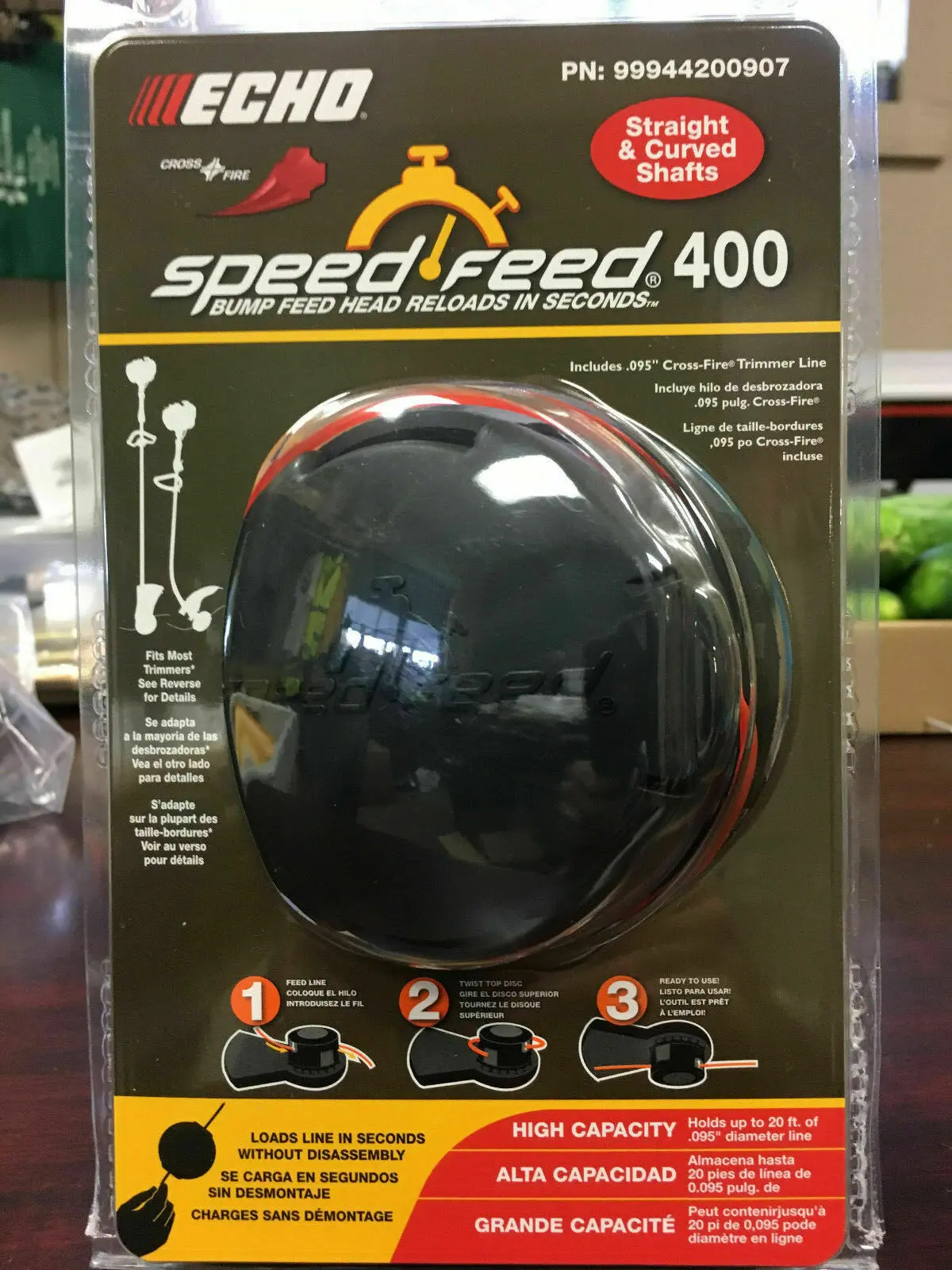 Echo Speed Feed 400 Trimmer Head W/ Adapters For Other Brands 99944200907 2