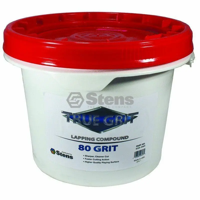 020-984 Stens 80 Grit Lapping Compound Locke 725080 Nhc 201-7610 25 Lb. Bucket 1