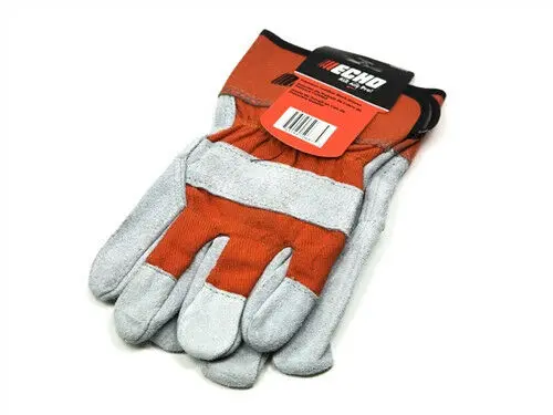 Echo Heavy-Duty Work Gloves Leather Palm 103942074 1