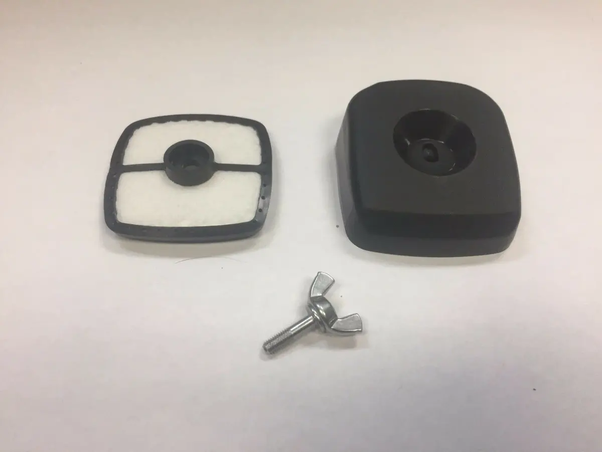 (Kit 6) Echo Air Filter, Cover & Wing Nut Kit 13031305863 21041752730 A226001410 1