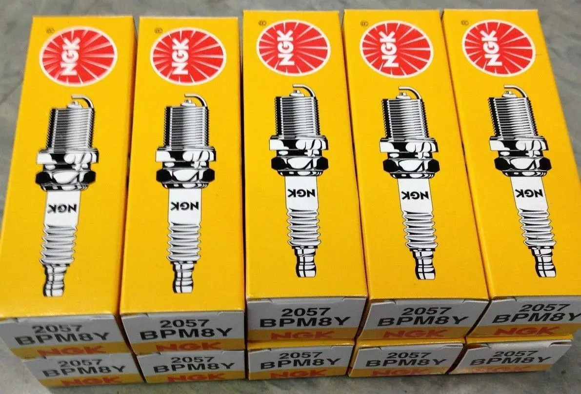 15901019830 Echo (10Pk) Ngk Bpm8y 130 884 Spark Plugs Srm210 Srm225 Srm230 1
