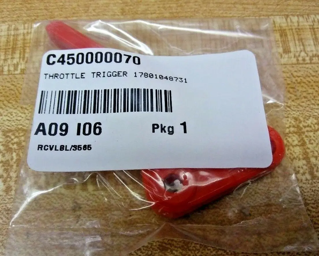 C450000070 Genuine Echo Throttle Trigger 17801048731 Gt-200 Gt-200Ezr Gt-200I 1