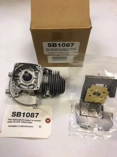 Sb1087 Genuine Echo / Shindaiwa Short Block Sv-5C/2 Tc-210 1