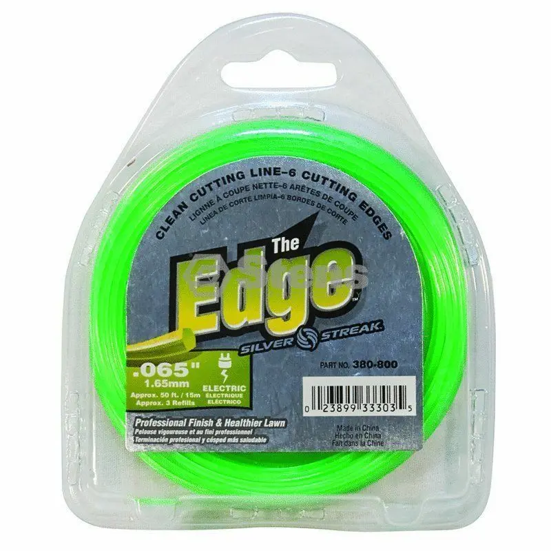 380-800 Edge .065 Trimmer Line Stens Silver Streak (50Ft) 1