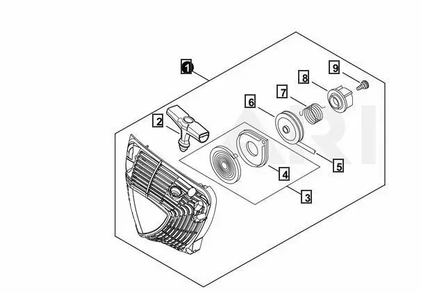 A051003300 Genuine Oem Echo Recoil Starter Cs-4510 Cs4510 1