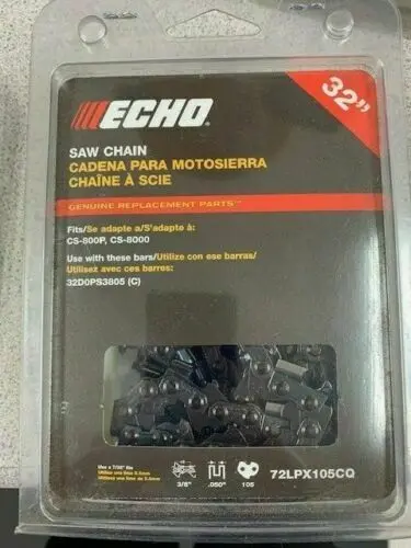 72Lpx105cq Echo Chainsaw Chain 32" Cs-800P, Cs-7310P 1