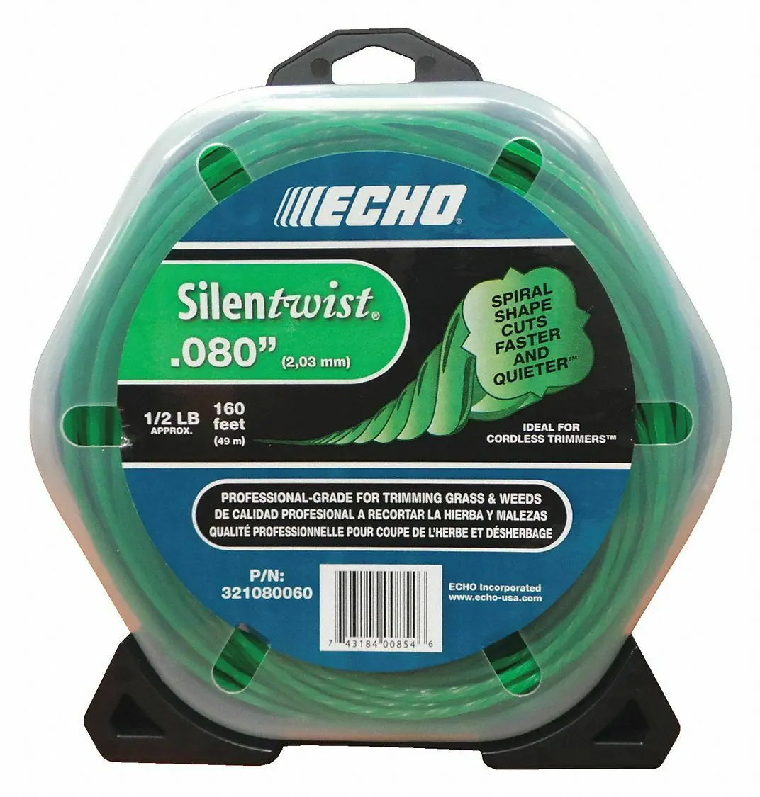 Echo Silentwist .080 1/2 Lb Donut - 160 Ft. Roll 321080060 1