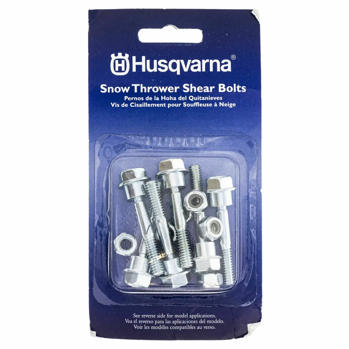 Husqvarna 580790401 Snow Blower Shear Nuts & Bolts 6-Pack 2-Stage Snow Throwers 1