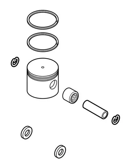 P021050840 Genuine Echo Oem Piston Kit For Srm-2620 Srm-2620T Srm-2620U Trimmer 1