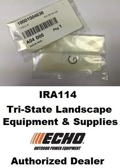 10001504630 Echo Circlip Cs-303T, Fh235, Gt-225, Gt-225I, Hc-152, Hc-155 1