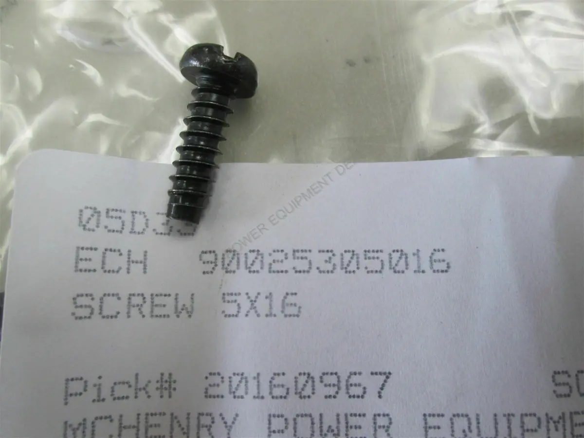 (5 Pack) 90025305016 Genuine Echo / Shindaiwa Screw 5X16 1
