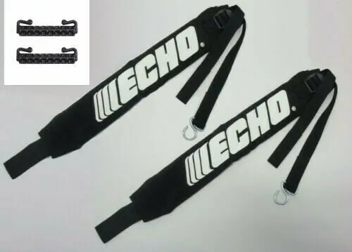 (2 Pack C061000111 + V491000040) Echo Backpack Blower Straps & Harnesses Clips 1