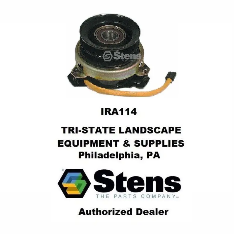 Stens #255-519  Electric Pto Clutch Warner 5215-62 03090800C38410 604182 93-3160 1