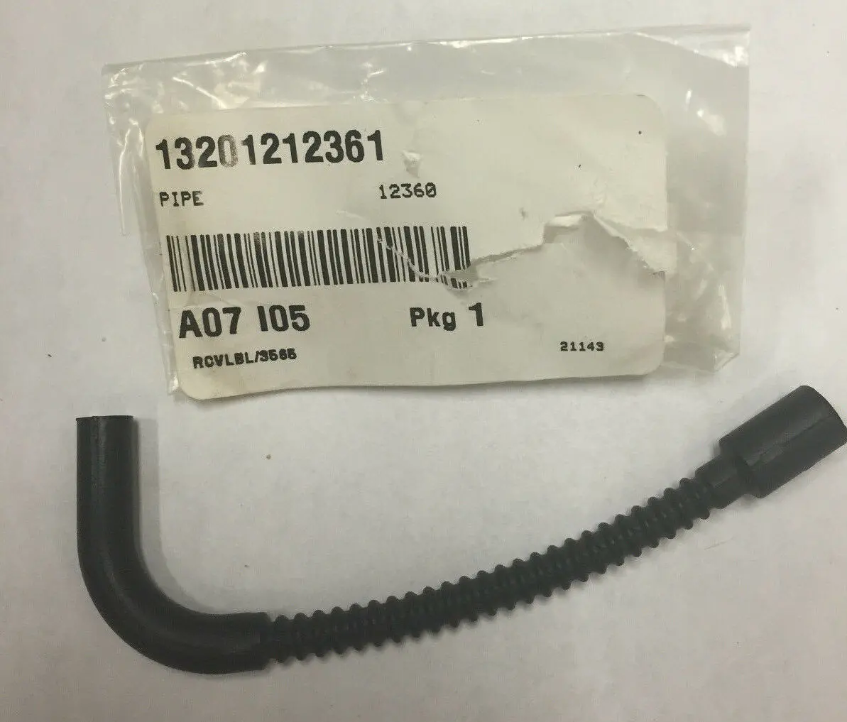 13201212361 Pipe Fuel Molded In-Tank Section Pb-200, Es-210 1