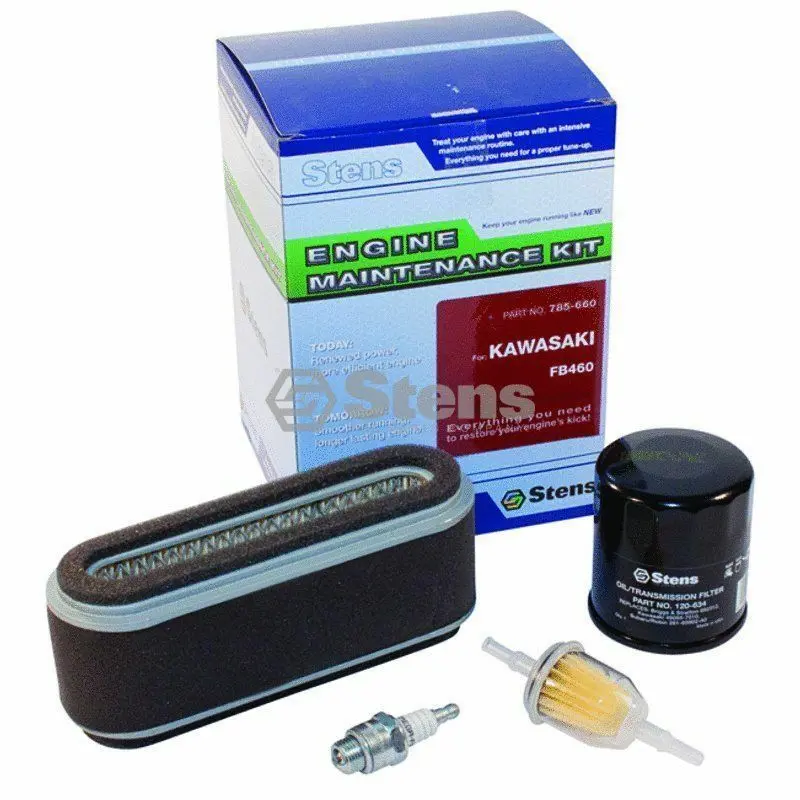 Stens #785-660 Engine Maintenance Kit Fits Oem Kawasaki Fb460; 12.5 Hp 1