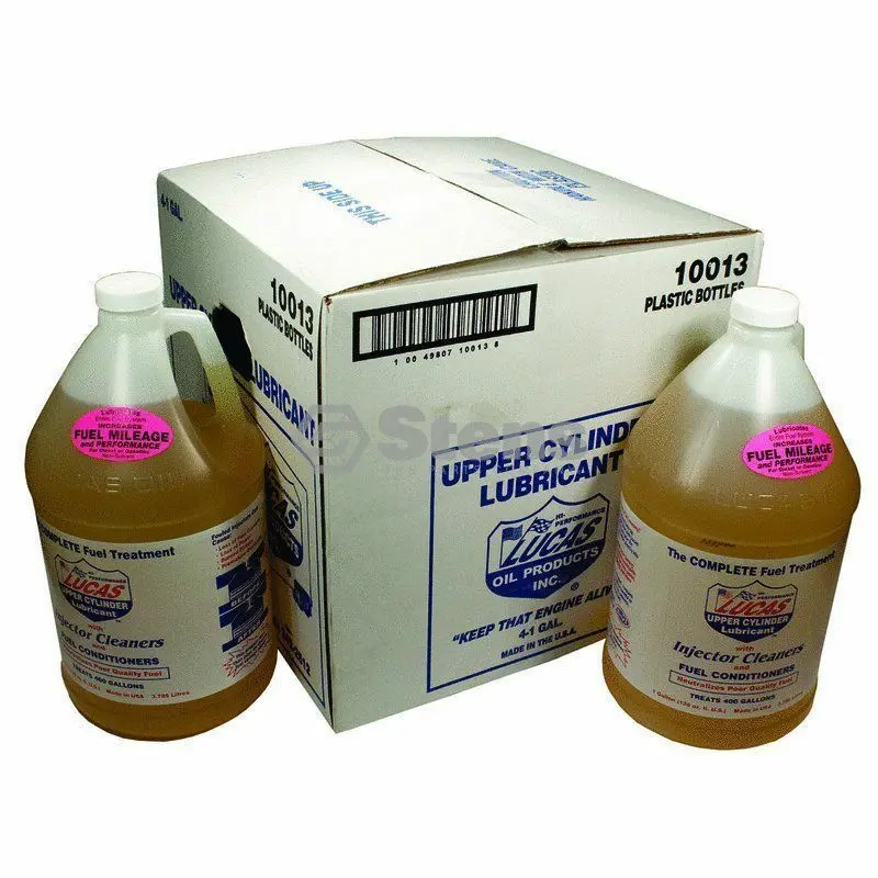 051-599 Lucas Oil Fuel Injector Cleaner 4 Bottles 1 Gallon Each=Total 4 Gallons! 1
