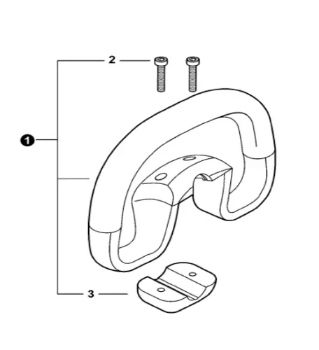 P021050920 Echo Support Handle Assembly Fits Srm-2620 Srm-2620T Srm-280 & More 1