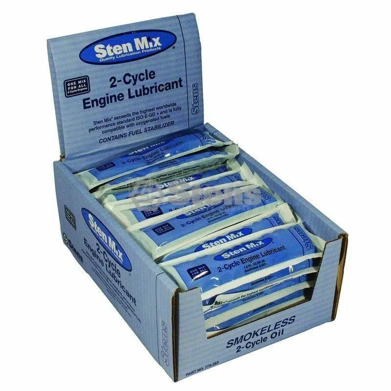 770-263 Stens 2-Cycle Oil, By The Carton 48 Pillow Pack 1