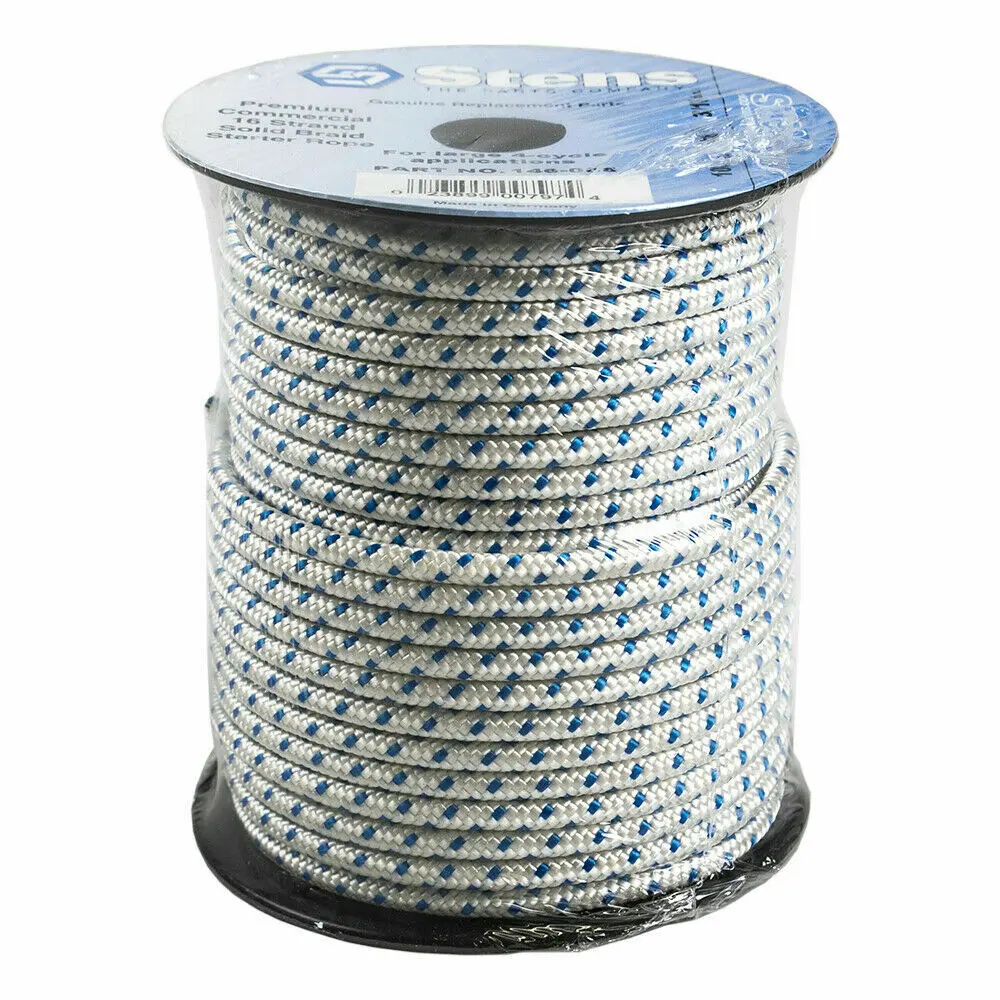 Stens 146-068 100' Solid Braid Starter Pull Rope 6 Reel For Small Engines 1