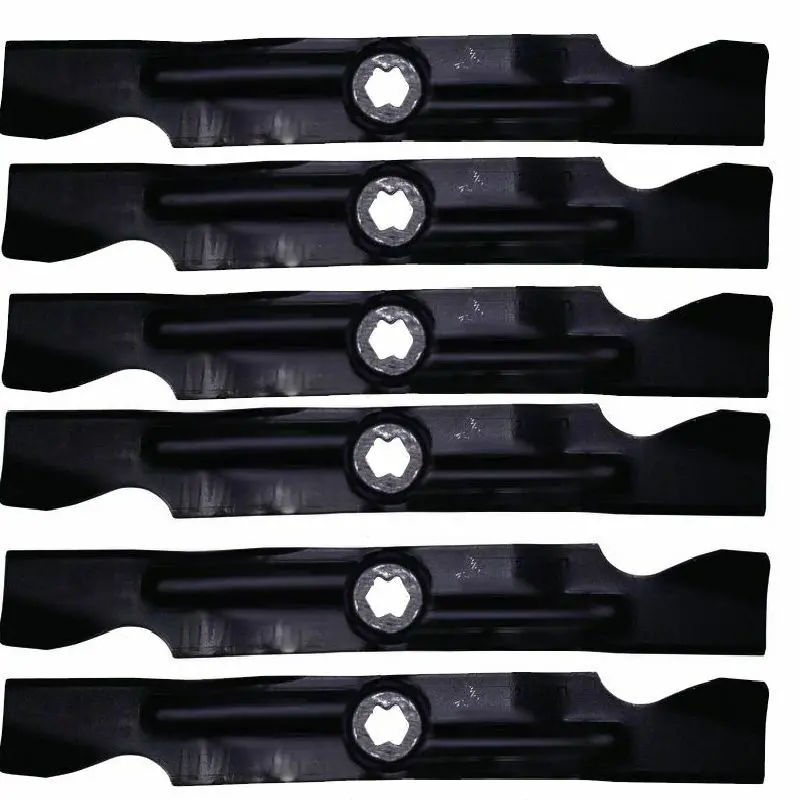 335-859 Stens (2 Sets Of 3) -- 2-In-1 Mower Mulching Blades Hi Lift  6 Blades!!! 1