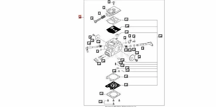 A021005270 Oem Echo Carburetor For Cs-3510 Chainsaw 1