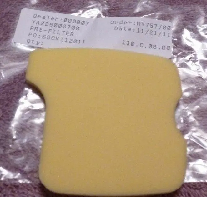 A226000700 (3Pk) Genuine Shindaiwa Foam Pre-Filter 62908-82310 E3000 Eb2510 1