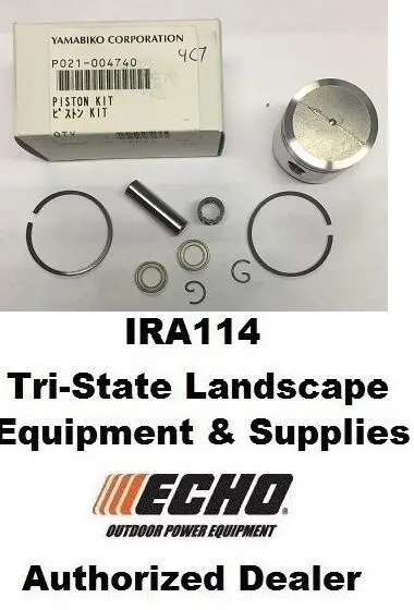 P021004740 Genuine Echo Piston Kit For Pas-260 Srm-260 Pb-260L Pb-261 Ppt-260 1