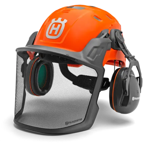 588646001 Husqvarna Technical Forest Helmet Lightweight Vented Professional Ansi 1
