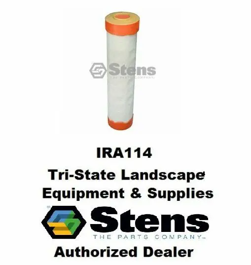 102-392 Stens Inner Air Filter Kubota K3181-82250, Zd323, Zd326, Zd331 1