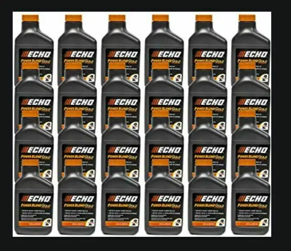 (24 Pack) 5.2Oz: 2 Gallon Mix 2-Cycle Oil Powerblend 6450002G Gold 1