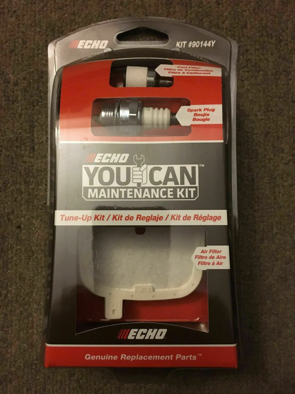 90144Y Echo Repower Tune-Up Kit Cs-355T Air & Fuel Filter, Spark Plug 1