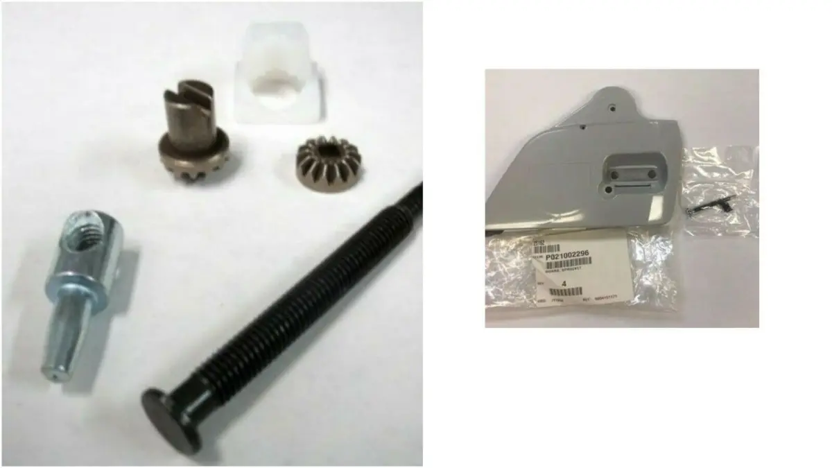 ([Kit 2]  + P021002296 ) Chain Tensioner Kit And Sprocket Guard Cover Cs-670 1