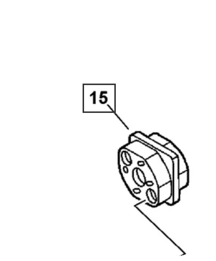 Echo / Shindaiwa A200000060 Insulator, Intake Srm-400 Srm-410U Ea-410 1
