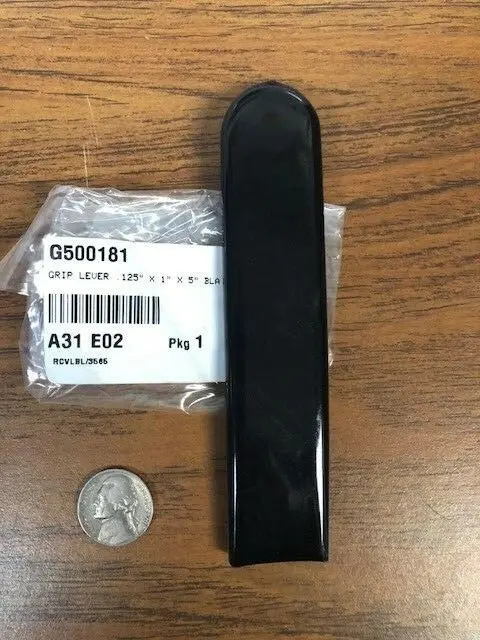 500181 Genuine Billy Goat Grip Lever .125In  X 1In  X 5In  Black Part# 500181 1