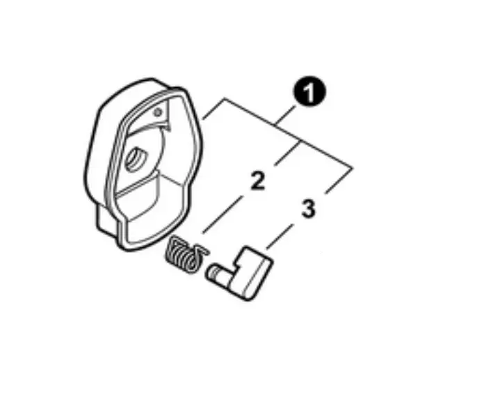 A052000280 Genuine Echo / Shindaiwa Part Pawl Assembly Cs-590 Cs-600P 591 1
