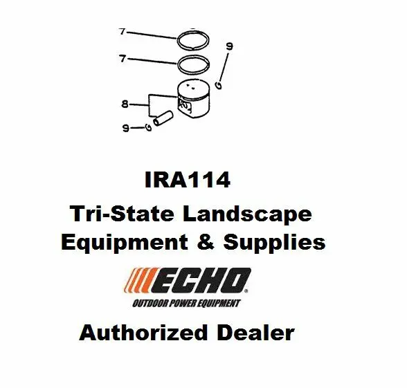 10000032330 Genuine Echo Piston Kit For Cs-5500 Free Shipping! 1