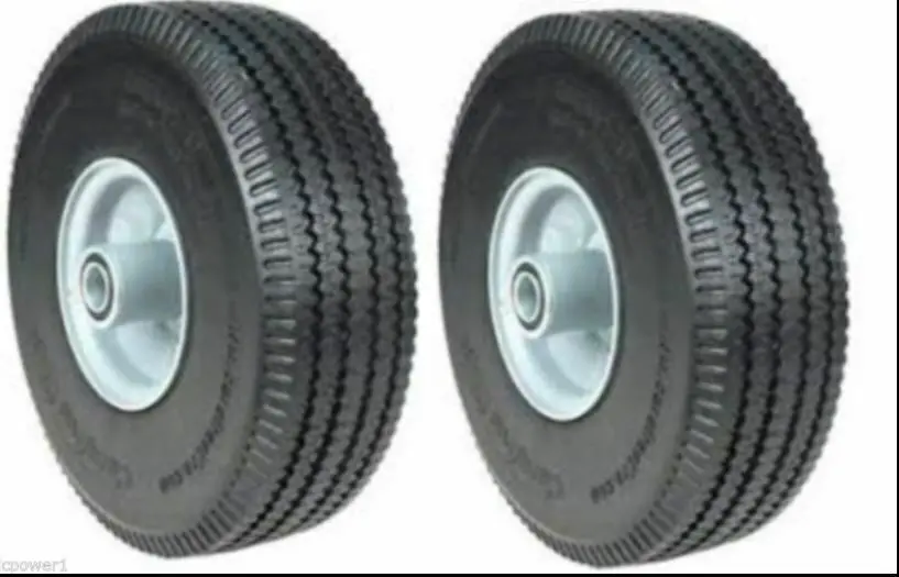 400295 (2) Rear Wheel 10" Pneumatic Billy Goat Wheeled Blower F601s 1