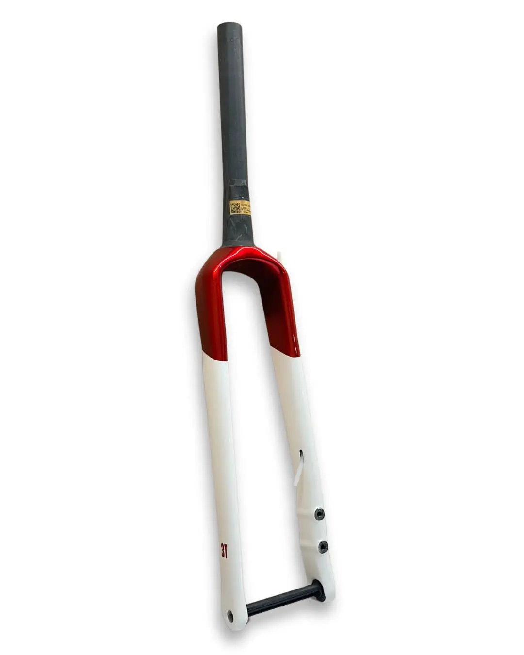 3T Exploro Racemax Carbon Gravel Fork 700C Disc 380Mm A-C Red/White 1