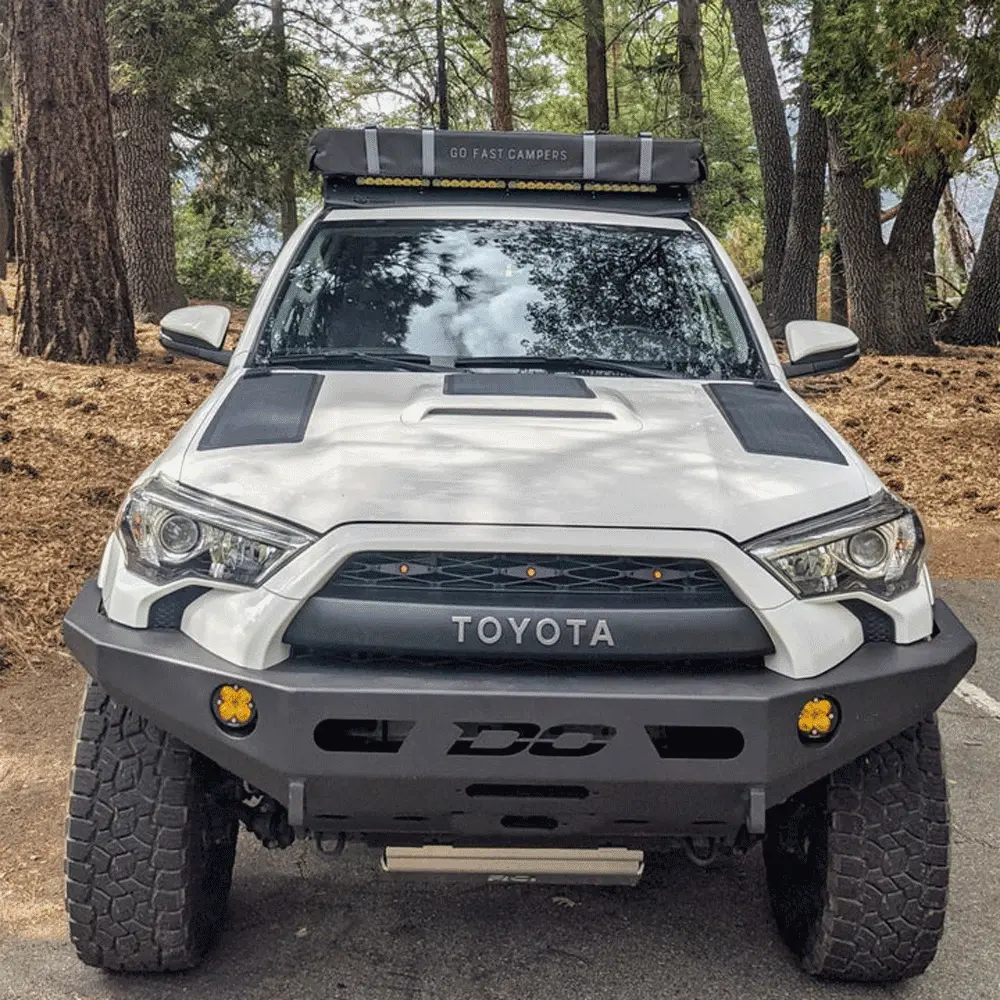 Lensun Solar - 80W Hood Solar Panel With Scoop - Toyota 4Runner (2003-2024) 1