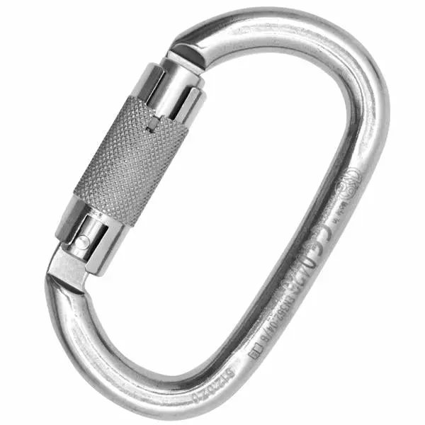 Kong Ovalone Inox Auto-Lock Steel Carabiner 1