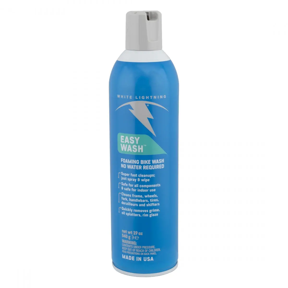 White Lightning Easy Wash Bike Cleaner, 19Oz Aerosol 1